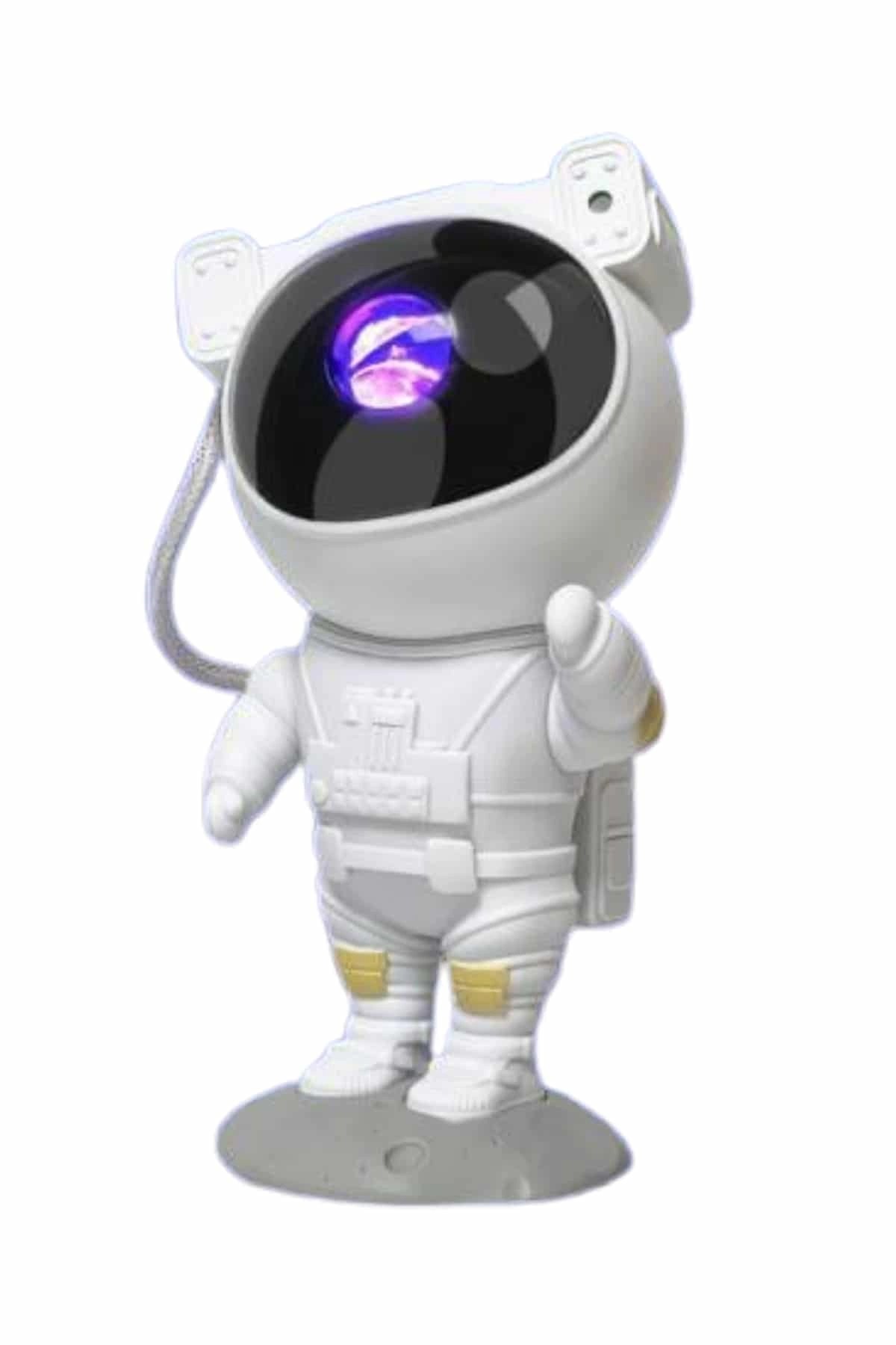 Gece Lambası Astronot Bluetooth Hoparlörlü Galaksi Işık Projektörü ( Lisinya )