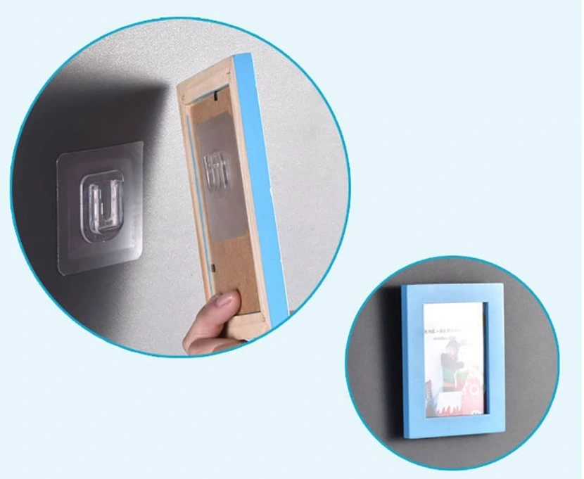 Geçmeli Klips Eşya Sabitleme Askısı 6lı Set ( Lisinya )