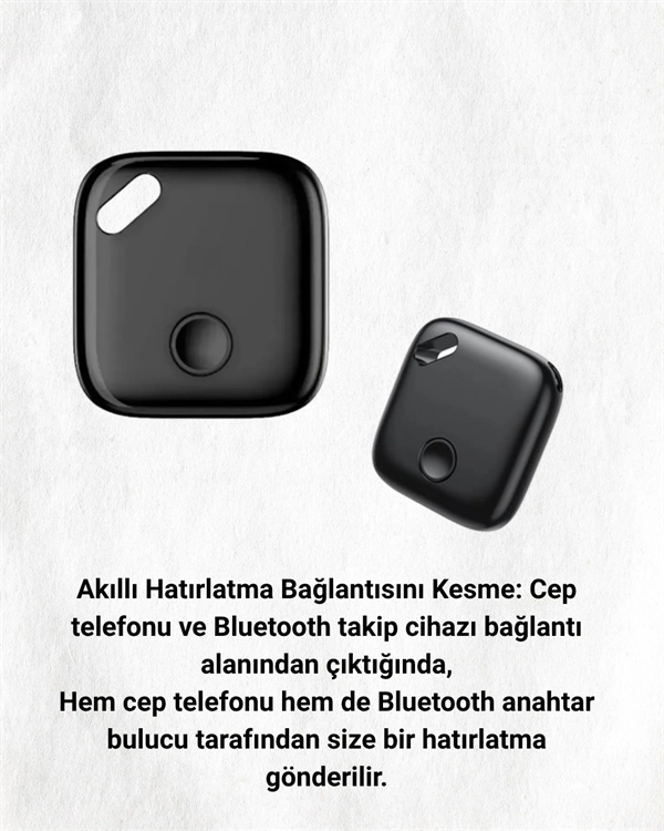 Gelişmiş Konum Takibi Sunan Kompakt Smart Tag | Bluetooth Bağlantısı Ve Uzaktan Erişim Özelliğiyle Üstün Performans ( Lisinya )