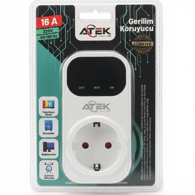 Gerilim Koruyucu Priz ( Lisinya )