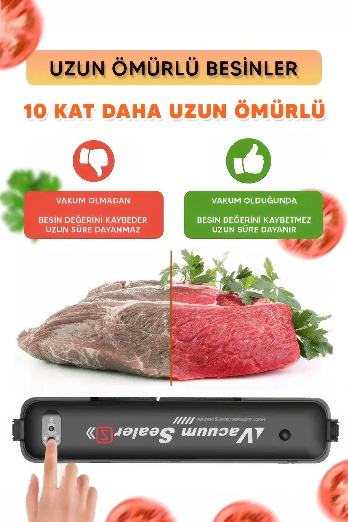 Gıda Vakum Ve Mühürleme Makinesi- Yiyecek Tazeliği Koruma Ev Ve Restoran İçin ( Lisinya ) Gıda Vakum Ve Mühürleme Makinesi- Yiyecek Tazeliği Koruma Ev Ve Restoran İçin ( Lisinya )