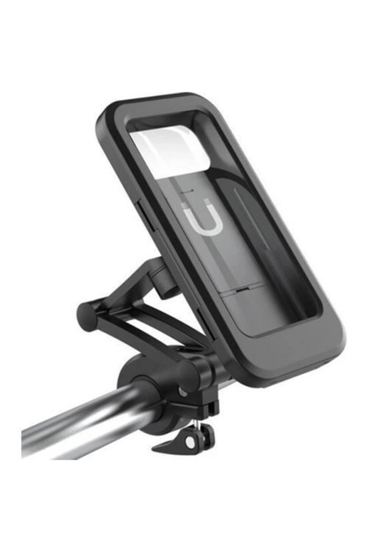 Gidon Bağlantılı Su Geçirmez Mıknatıslı Motorsiklet Telefon Tutucu ( Lisinya )