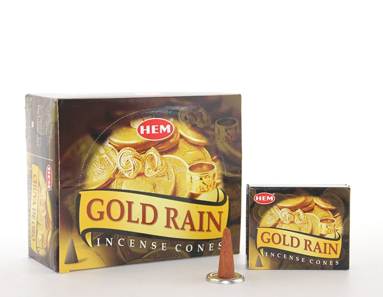 Gold Rain Aromalı Konik Tütsü ( Lisinya )