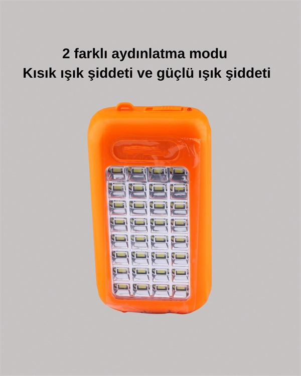 Gold Silver Güneş Enerjili Powerbank Işıldak – 10000 Mah, Taşınabilir, Suya Dayanıklı, 32 Led ( Lisinya )