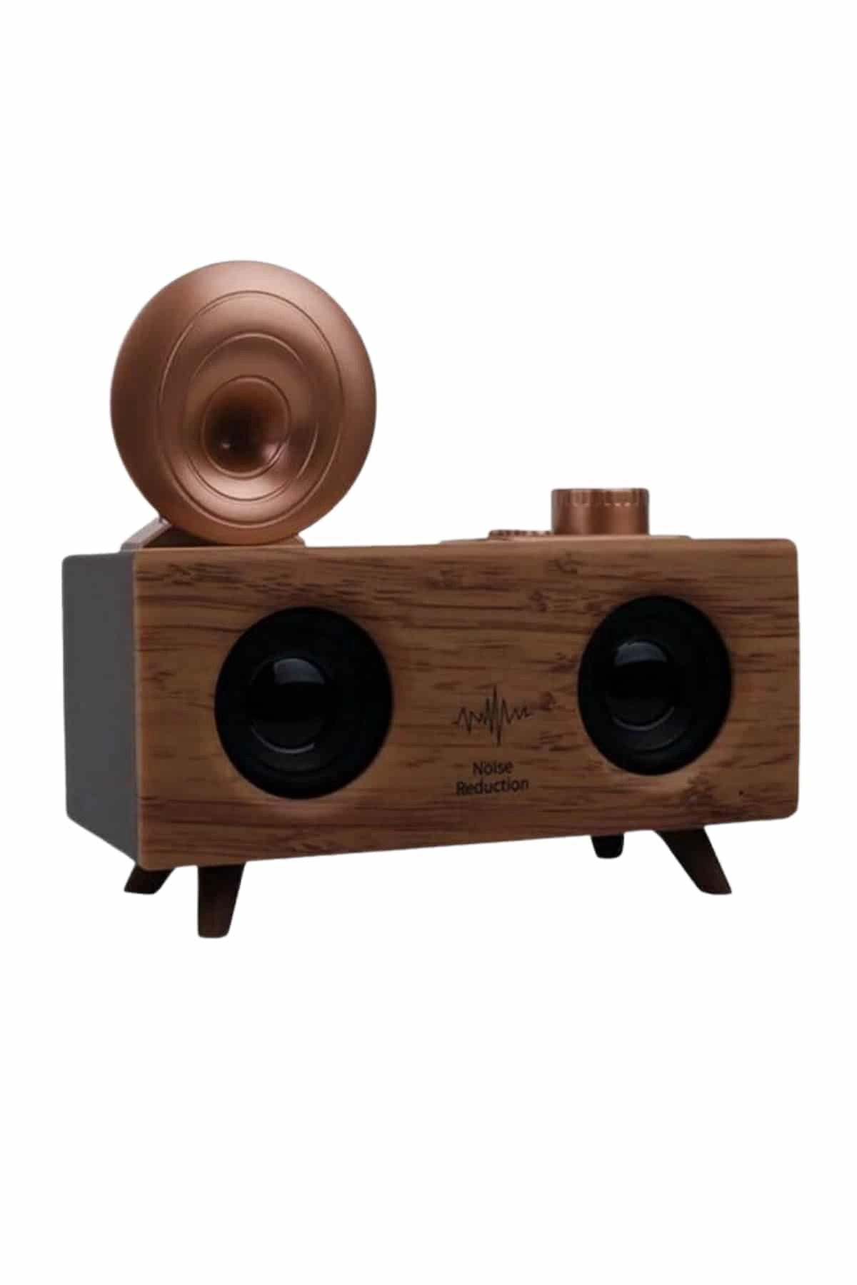 Gramafon Radyo Bluetooth Hoparlör Nostaljik Radyo Fm Radyo ( Lisinya )