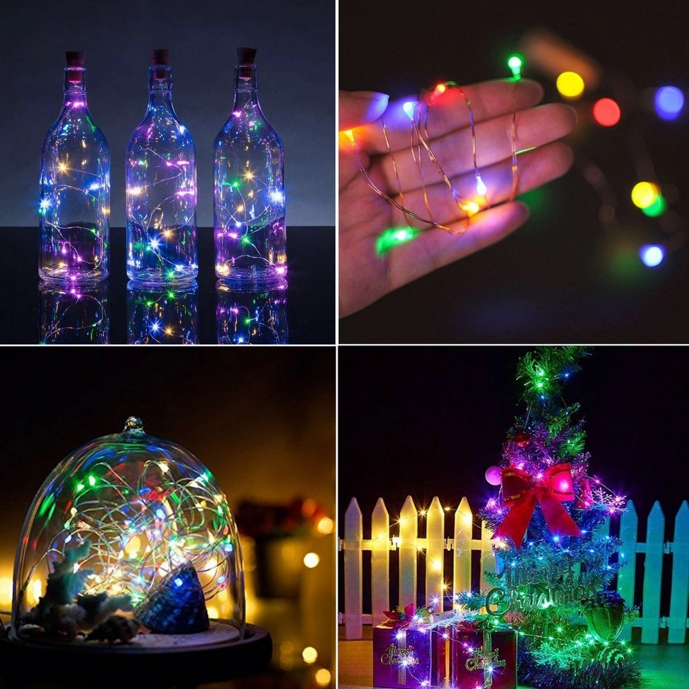 Greyder Gd957 Şerit Pilli Aydınlatma 3 Metre 30 Adet Rgb Peri Led ( Lisinya )