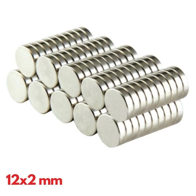 N35 12x2 Mm Neodyum Mıknatıs 50 Adet, Yuvarlak, Nikel Kaplamalı Kaliteli Ve Dayanıklı Ürün ( Lisinya ) N35 12x2 Mm Neodyum Mıknatıs 50 Adet, Yuvarlak, Nikel Kaplamalı Kaliteli Ve Dayanıklı Ürün ( Lisinya )