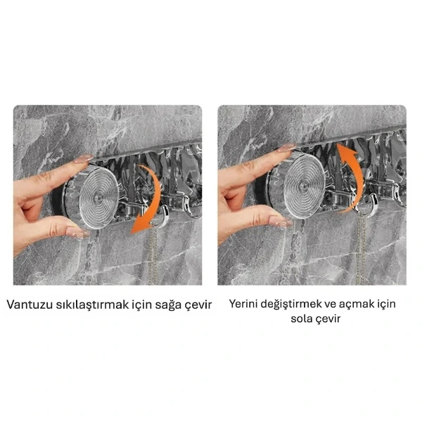 Güçlü Lüks Vantuzlu Askılık ( Lisinya ) Güçlü Lüks Vantuzlu Askılık ( Lisinya )