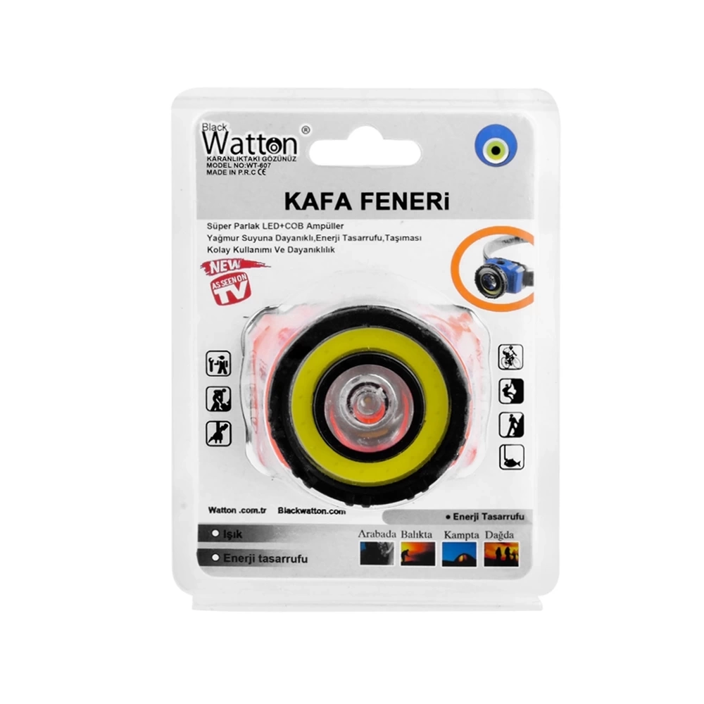 Güçlü Pilli Kafa Lambası Wt-607 ( Lisinya ) Güçlü Pilli Kafa Lambası Wt-607 ( Lisinya )