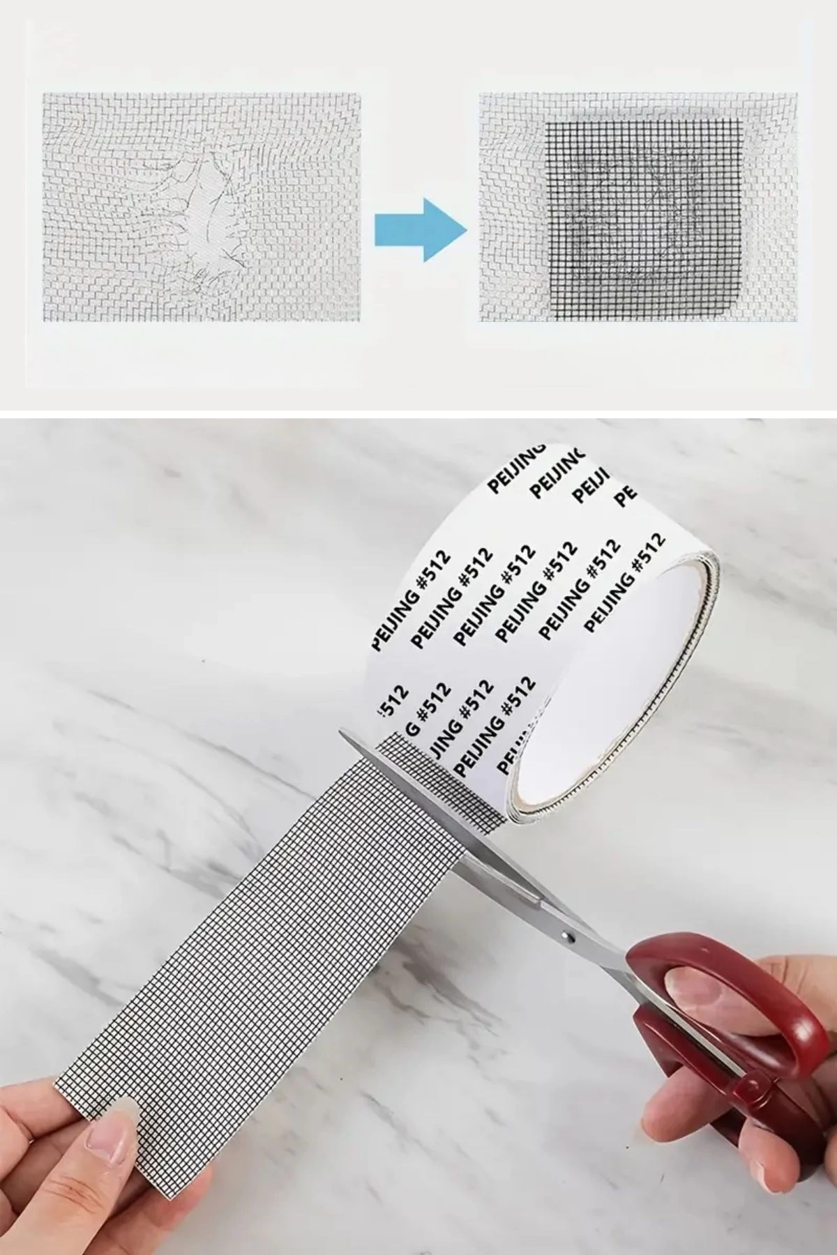 Güçlü Yapışkanlı Pencere Tamir Bandı, Böcek Önleyici Yama Bandı 2 Mt X 5 Cm ( Lisinya ) Güçlü Yapışkanlı Pencere Tamir Bandı, Böcek Önleyici Yama Bandı 2 Mt X 5 Cm ( Lisinya )