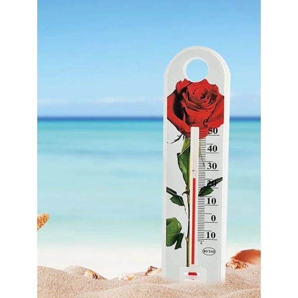 Gül Desenli Termometre ( Lisinya ) Gül Desenli Termometre ( Lisinya )