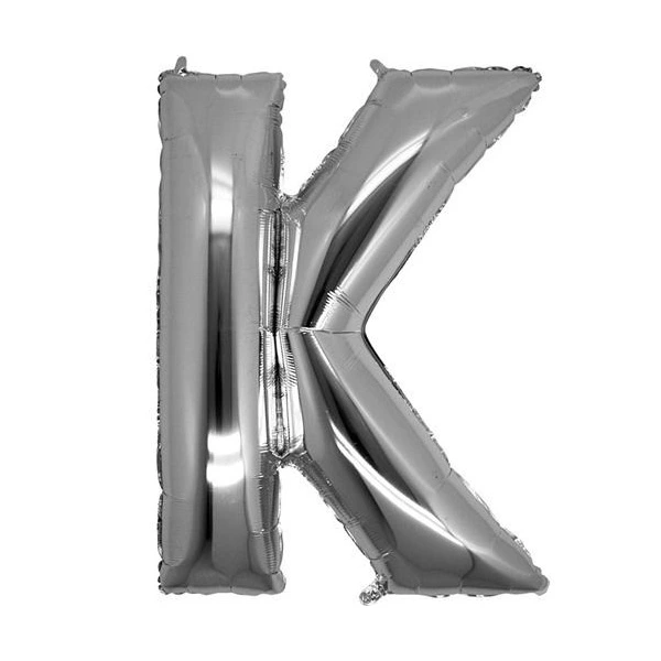 Gümüş Rengi Folyo Harf Balon 1 Metre ( Lisinya ) Gümüş Rengi Folyo Harf Balon 1 Metre ( Lisinya )