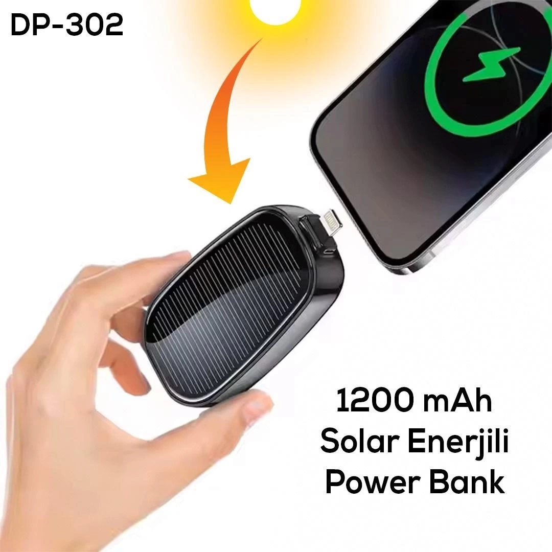 Güneş Enerjili Power Bank ( Lisinya )