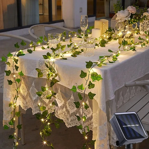 Güneş Enerjili Sarmaşık Led Dekor 5 Metre ( Lisinya ) Güneş Enerjili Sarmaşık Led Dekor 5 Metre ( Lisinya )