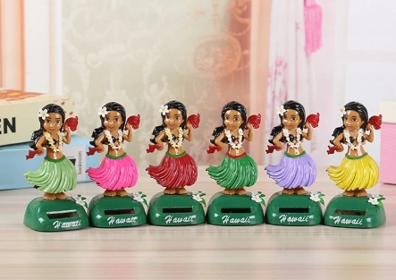 Güneş Enerjili Solar Dans Eden Kız Büyük Boy ( Lisinya )