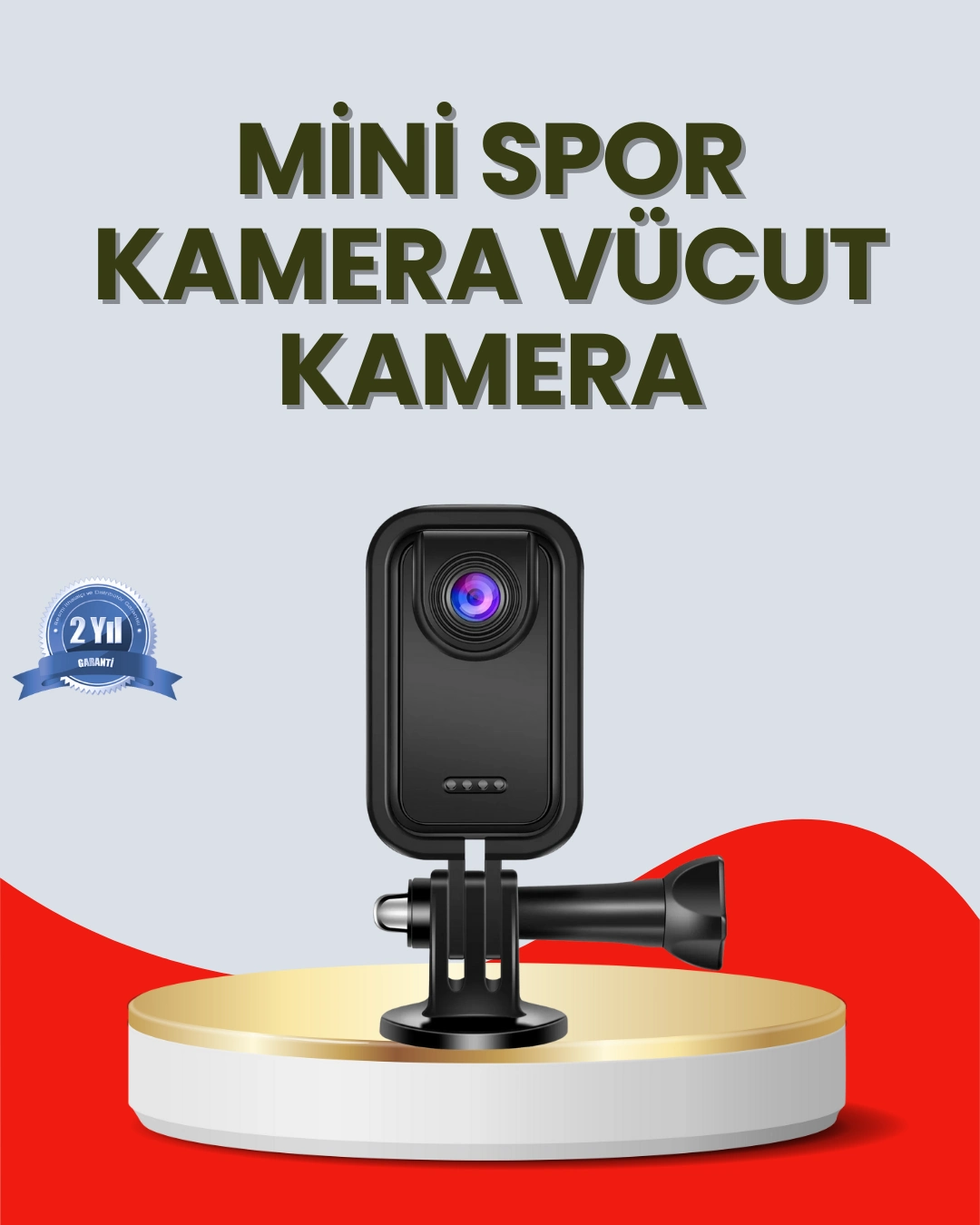 Günlük Kullanıma Uygun Mini Video Kamera Vlog Çekimleri İçin ( Lisinya )