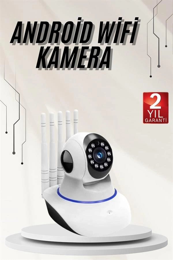 Güvenlik Kamerası Antenli Gece Görüşlü Sensörlü Harekete Duyarlı ( Lisinya )