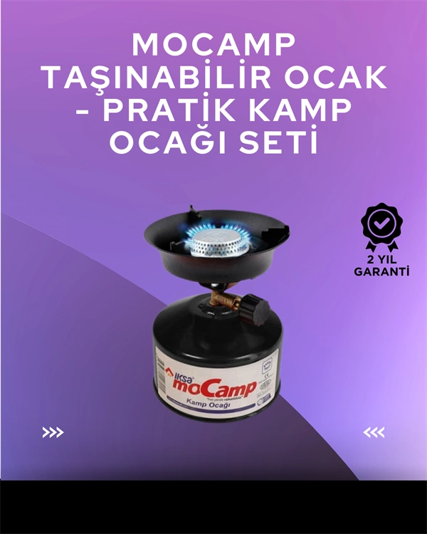 Hafif Ve Kompakt Tasarımlı Taşınabilir Kamp Ocağı – Ergonomik Kullanım ( Lisinya )