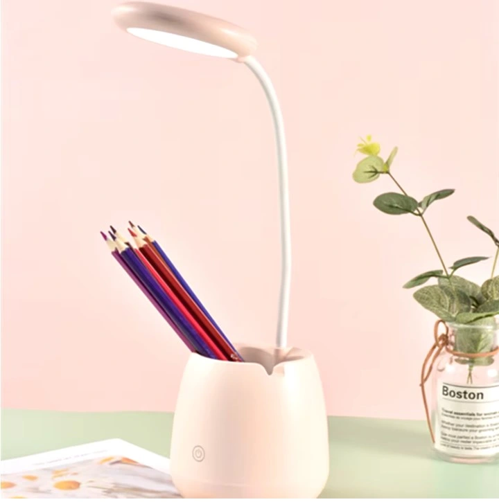 Halka Led Usb Şarjlı Masa Lambası ( Lisinya ) Halka Led Usb Şarjlı Masa Lambası ( Lisinya )