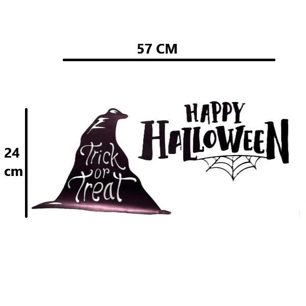 Happy Halloween Temalı Duvar Stickerı ( Lisinya ) Happy Halloween Temalı Duvar Stickerı ( Lisinya )