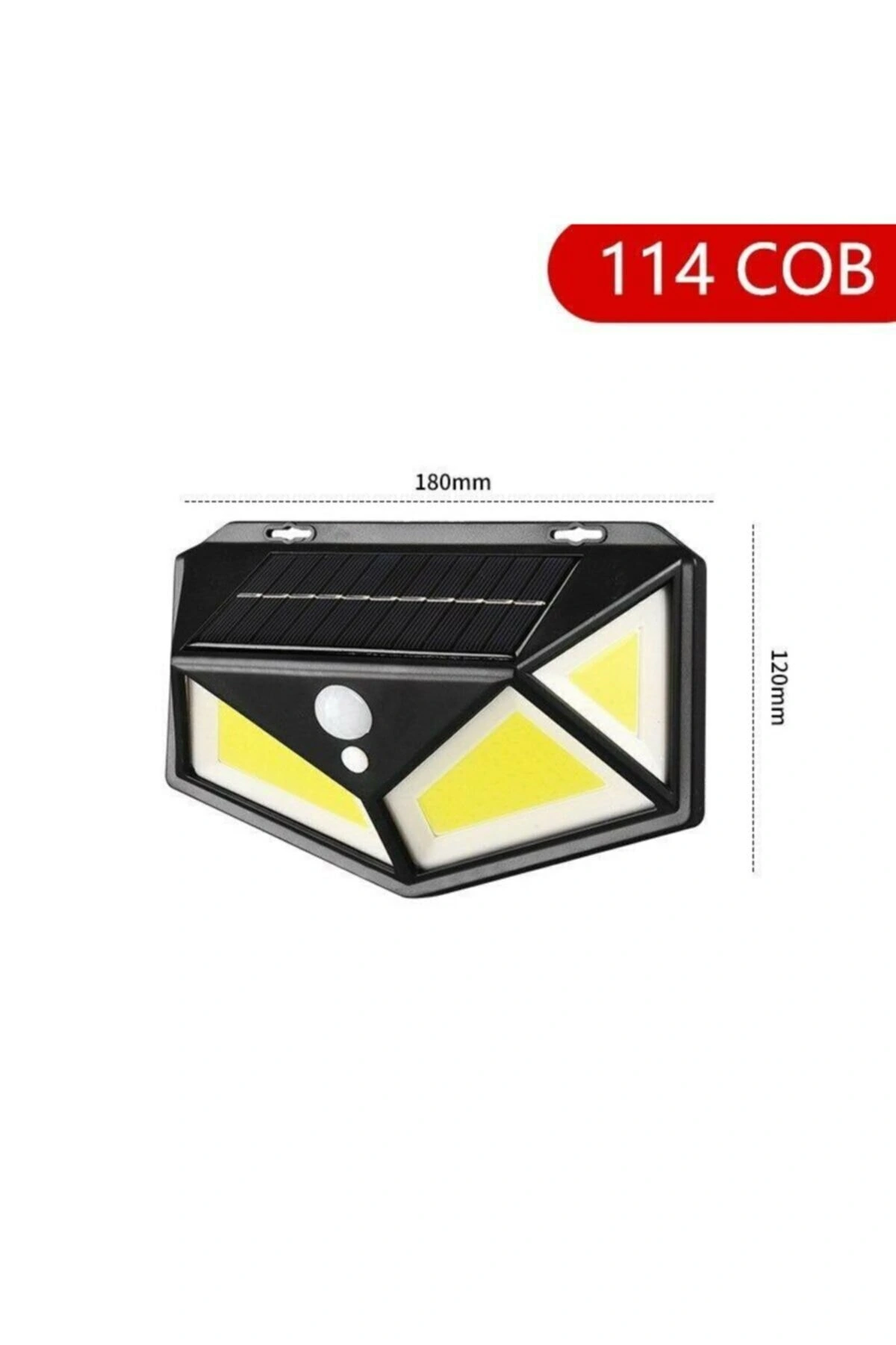 Hareket Sensörlü Bahçe Lambası 114 Led 3 Mod ( Lisinya ) Hareket Sensörlü Bahçe Lambası 114 Led 3 Mod ( Lisinya )