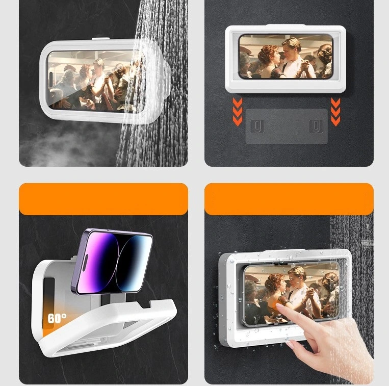 Hareketli Su Geçirmez Telefon Tutucu Stand ( Lisinya )