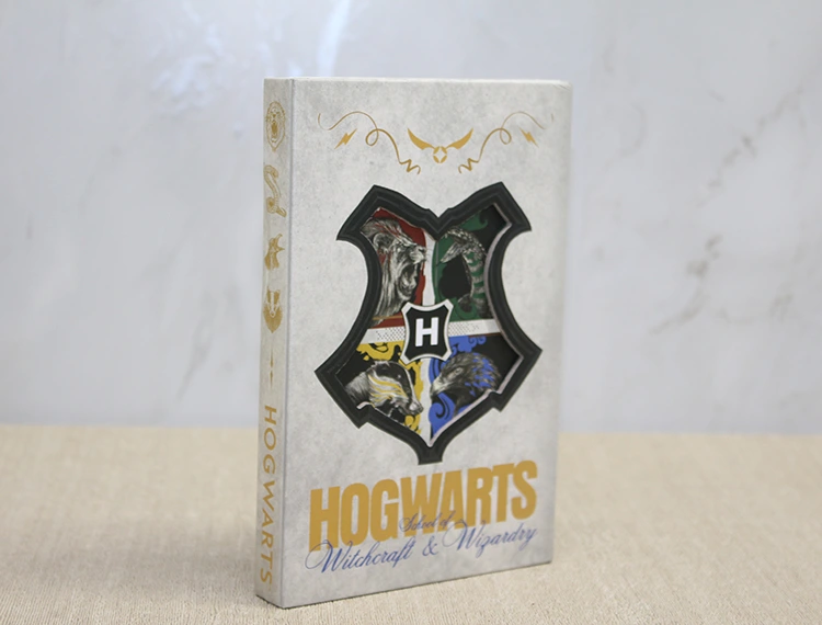 Harry Potter Hogwarts Amblemli Deri Defter ( Lisinya )