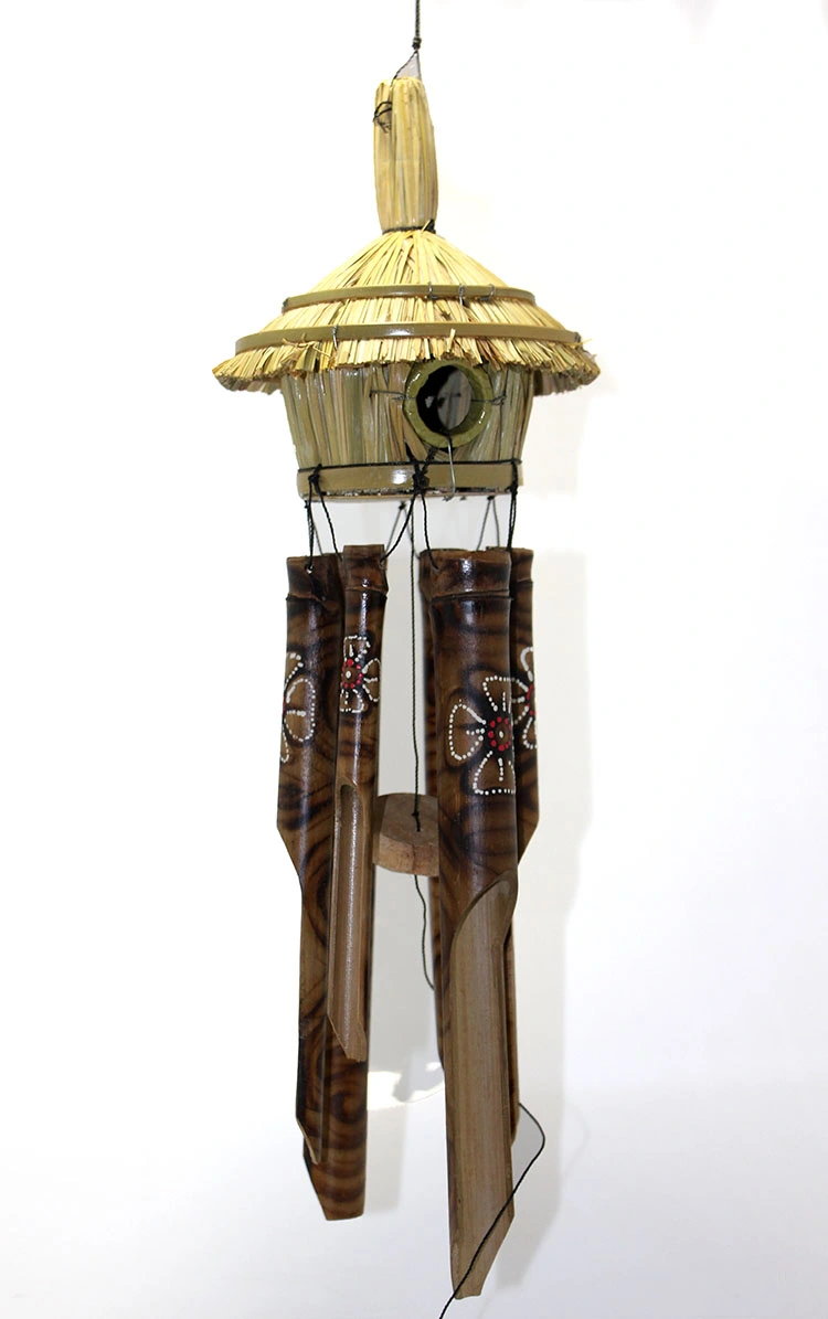 Hasır Kuş Yuvalı Bambu Çan 50 Cm ( Lisinya ) Hasır Kuş Yuvalı Bambu Çan 50 Cm ( Lisinya )