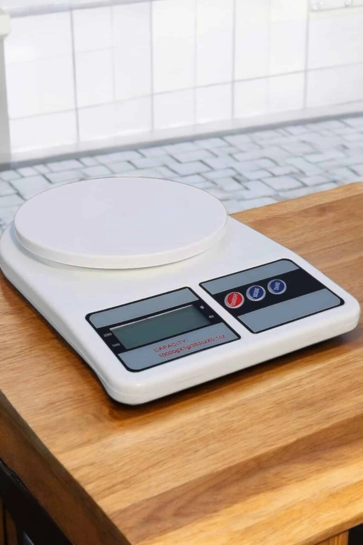 Hassas Terazi 10 Kg Kapasiteli, Yüksek Hassasiyetli Dijital Mutfak Tartısı ( Lisinya )