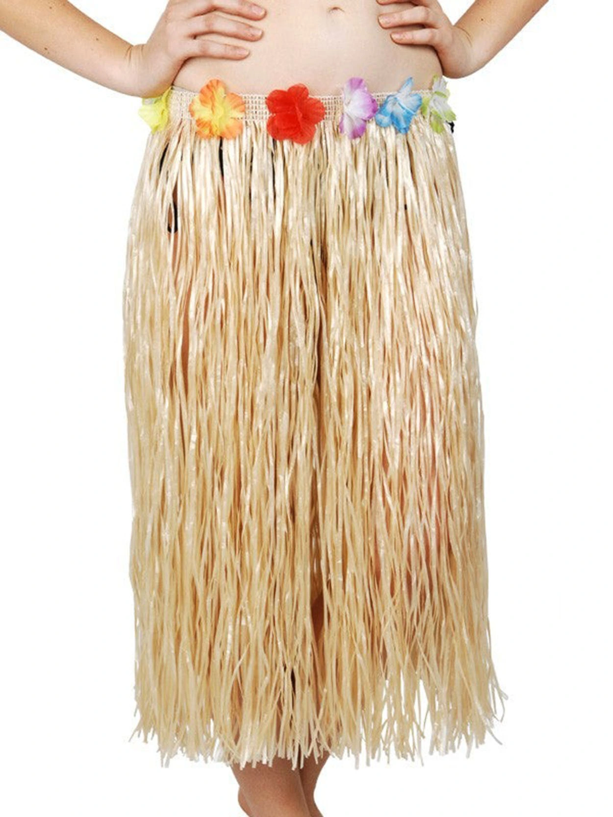 Hawaii Tarzı Hula Eteği – 60 Cm Hasır Natural Etek ( Lisinya )
