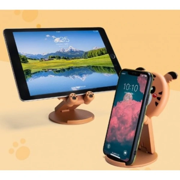 Hayvan Figürlü Masaüstü Telefon Standı 5 Model ( Lisinya )