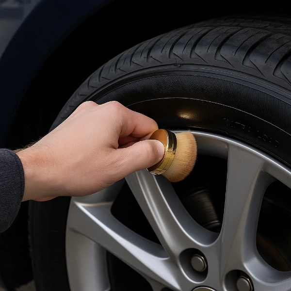 Hazneli Lastik Parlatma Fırçası ( Lisinya ) Hazneli Lastik Parlatma Fırçası ( Lisinya )