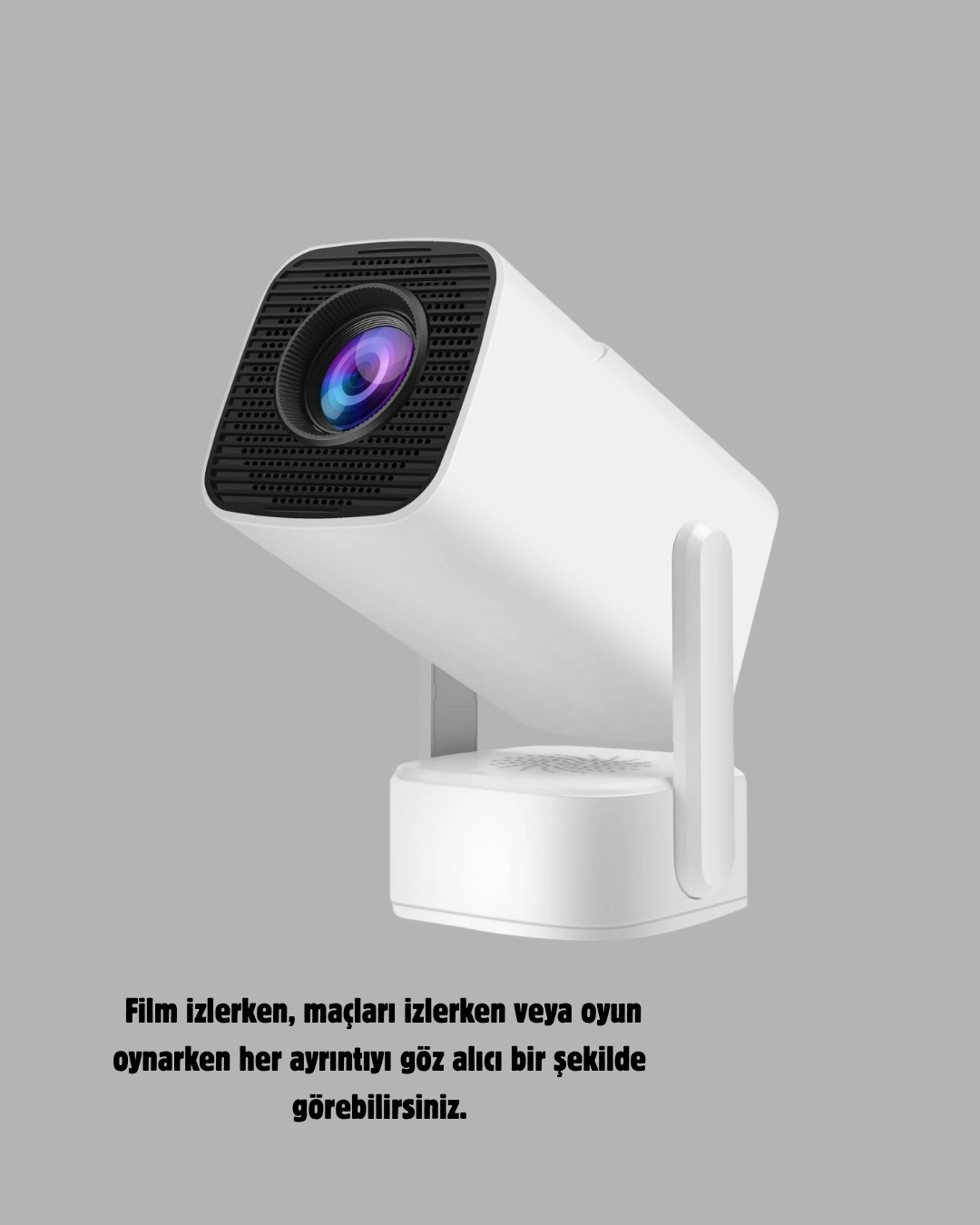 Hd 720p Projeksiyon Cihazı – Geniş Ekran, 10.000 Saat Ampul Ömrü, Ev Sineması Deneyimi ( Lisinya ) Hd 720p Projeksiyon Cihazı – Geniş Ekran, 10.000 Saat Ampul Ömrü, Ev Sineması Deneyimi ( Lisinya )
