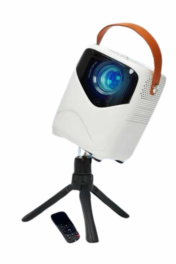 Hd Ayaklı Portatif Projeksiyon Cihazı Android İşlemcili Sinema Projektörü ( Lisinya )