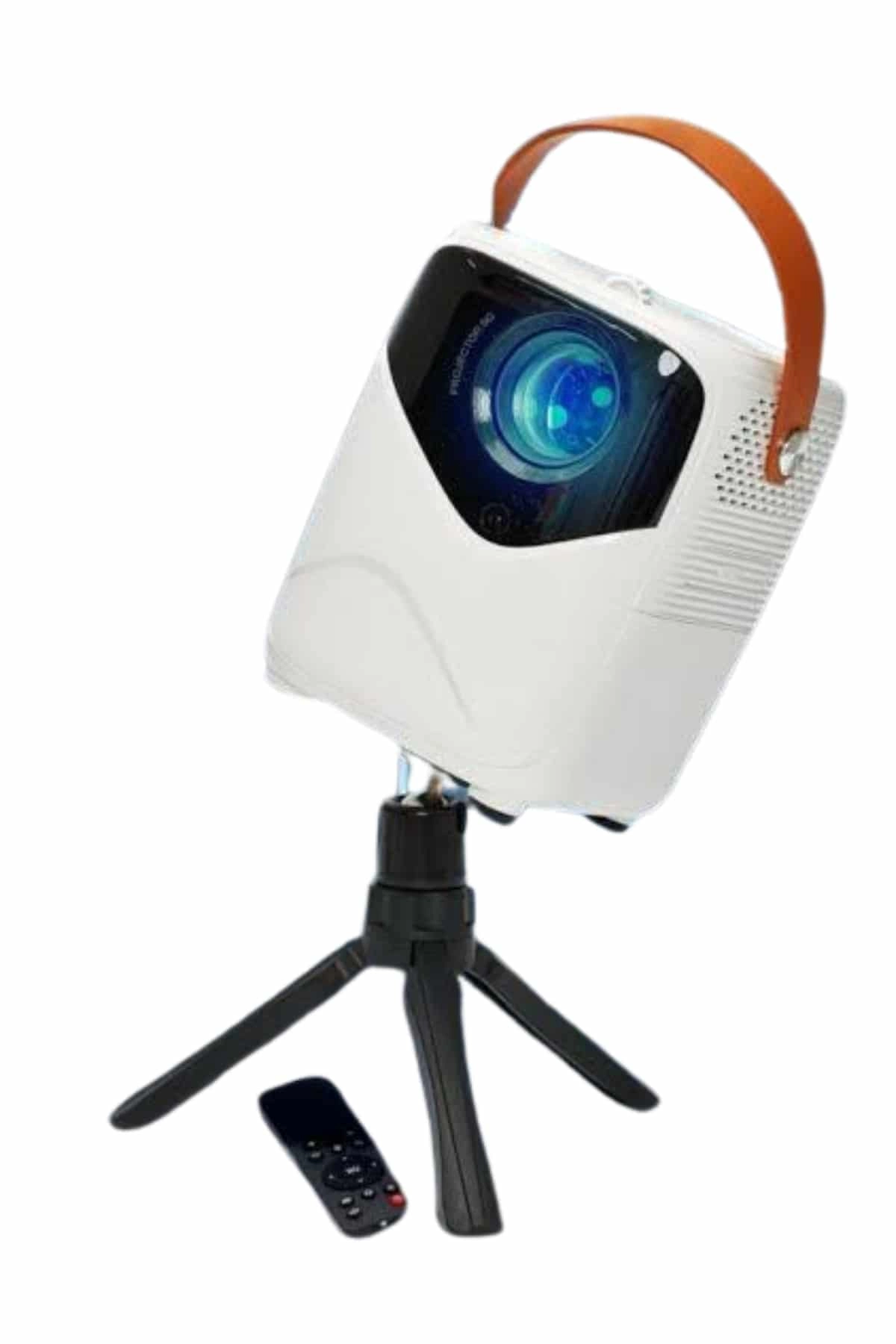 Hd Ayaklı Portatif Projeksiyon Cihazı Android İşlemcili Sinema Projektörü ( Lisinya )