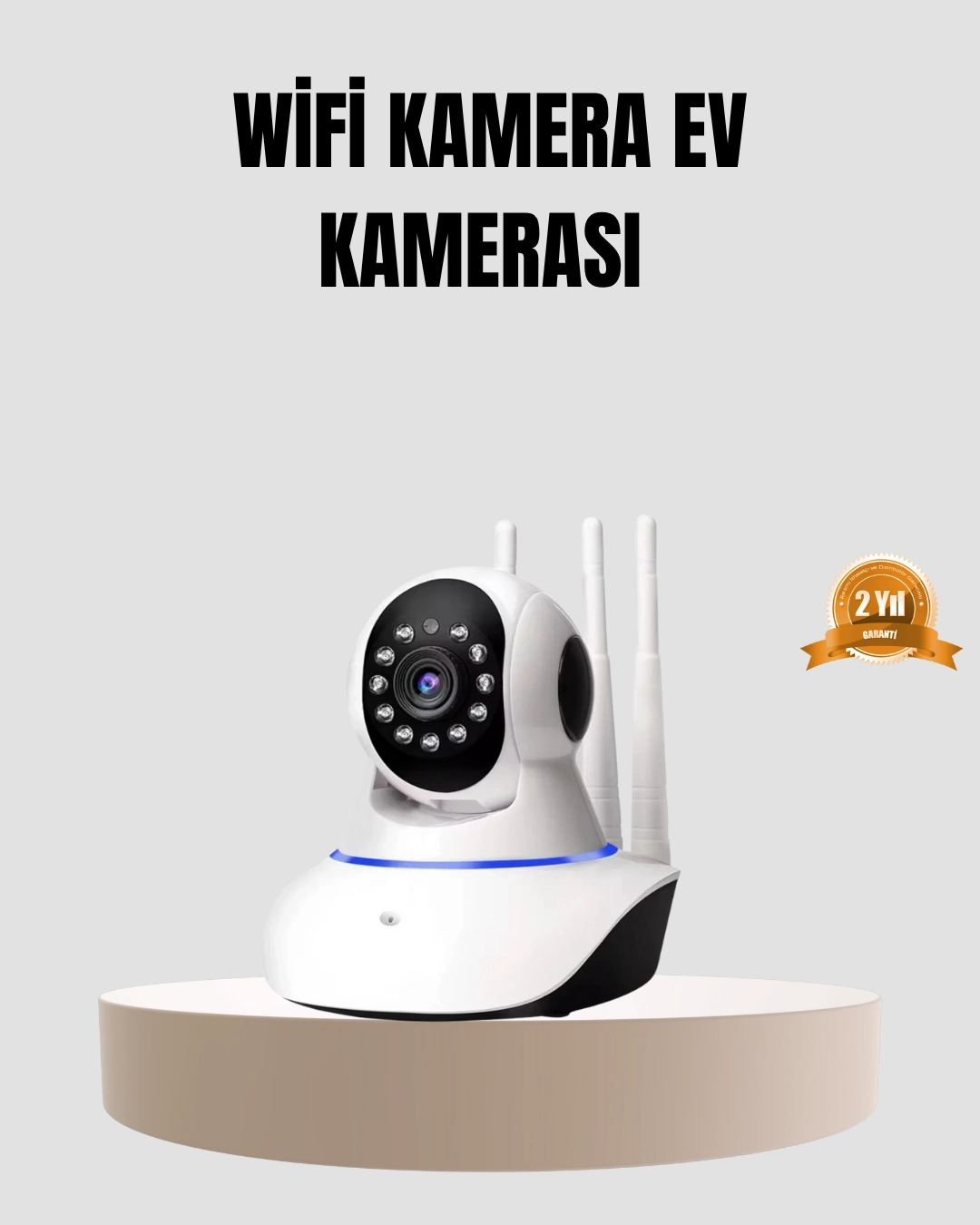 Hd Ip Kamera – Gece Görüşlü, Hareket Sensörlü, Mobil Takip Ve Çift Yönlü Ses ( Lisinya )