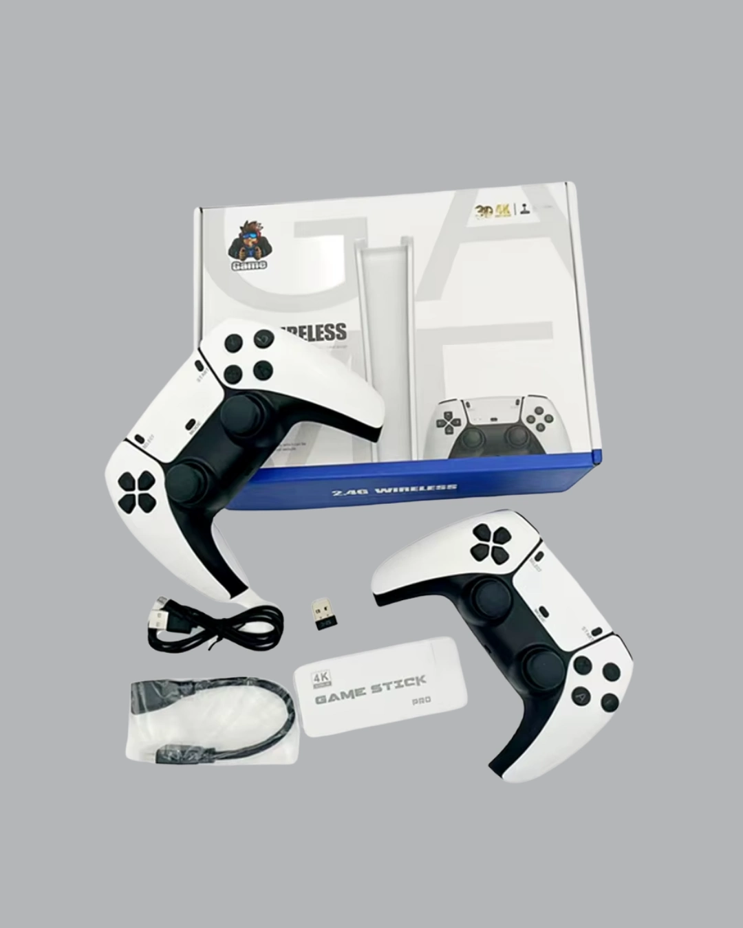 Hdmı Çıkışlı Kablosuz 2 Kollu 4k Retro Oyun Kutusu ( Lisinya )