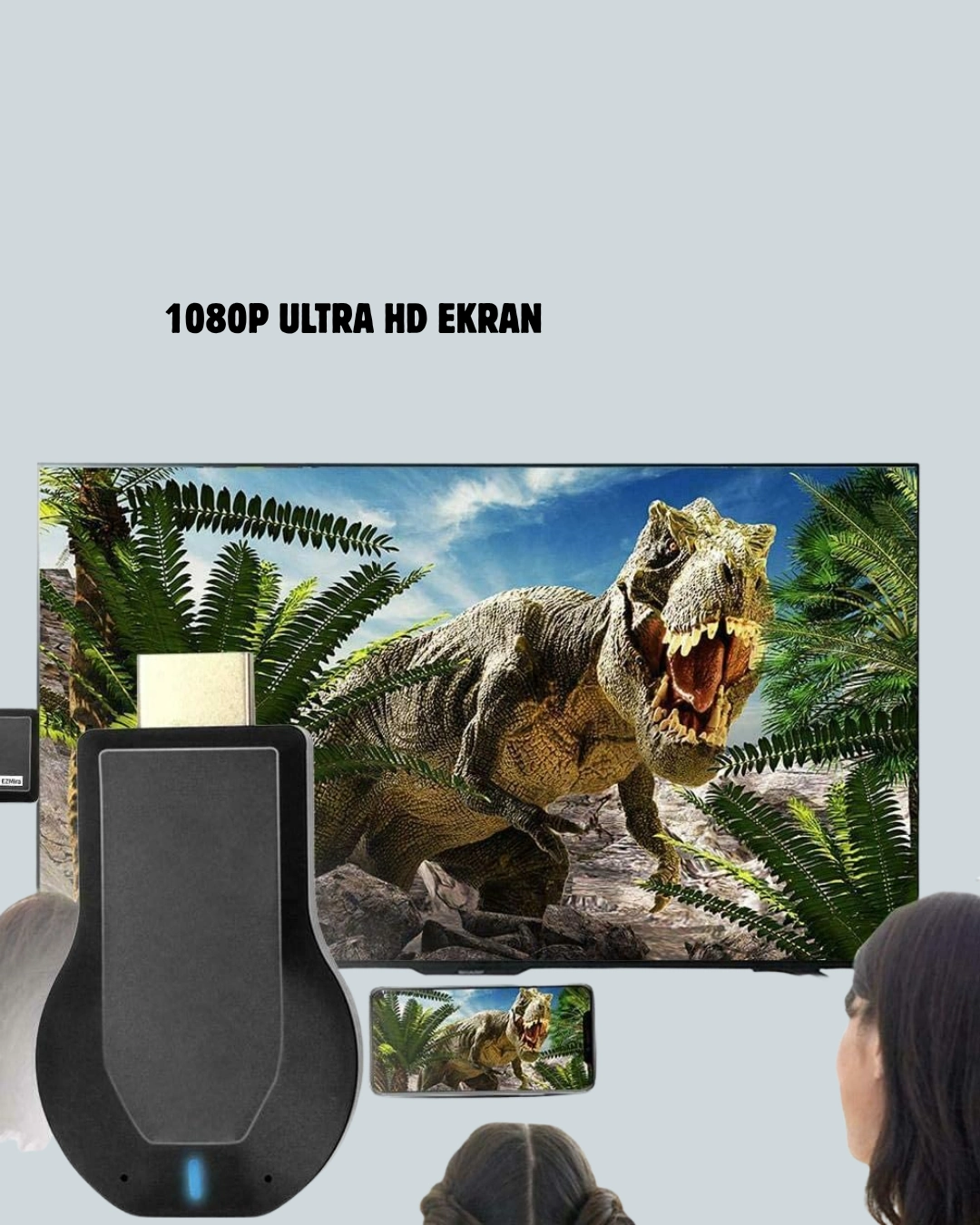 Hdmı Kablosuz Ekran Alıcısı – İos, Android,pc Uyumluluğu ( Lisinya )