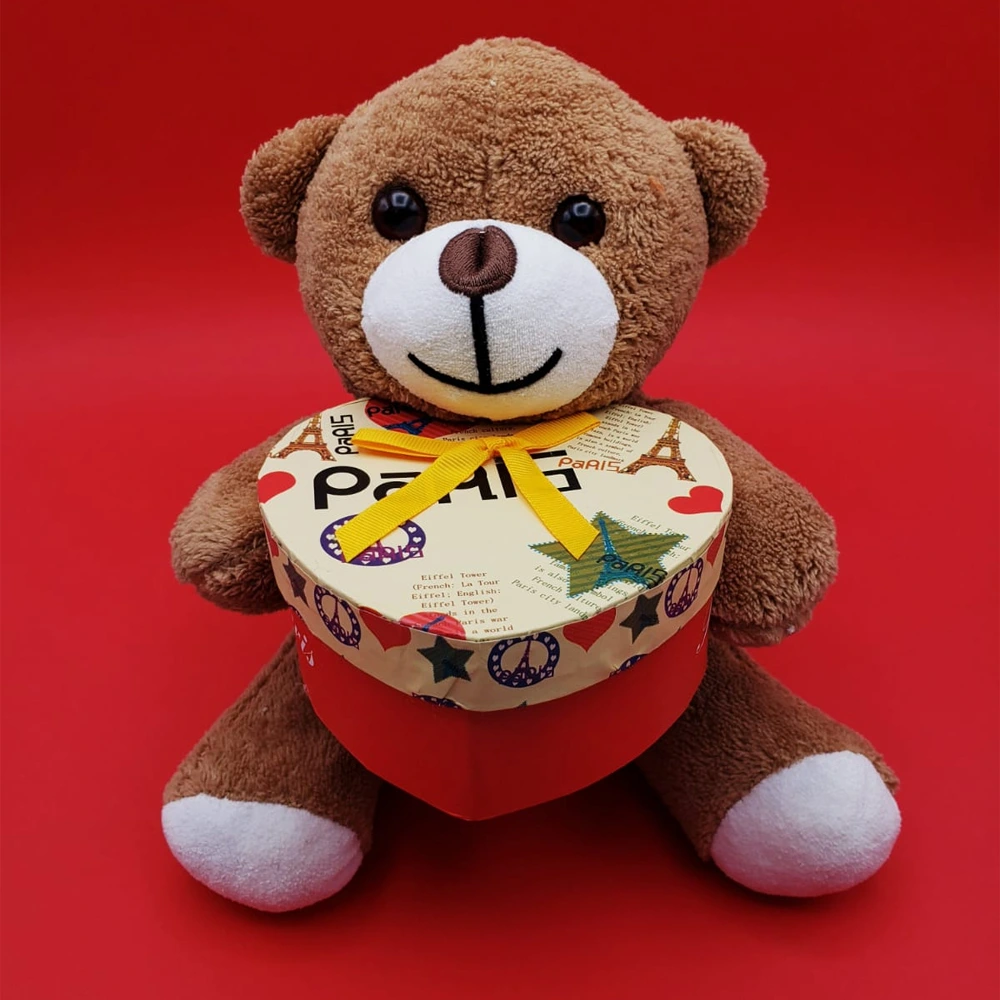 Hediyelik Kahverengi Kutulu Ayıcık ( Lisinya ) Hediyelik Kahverengi Kutulu Ayıcık ( Lisinya )