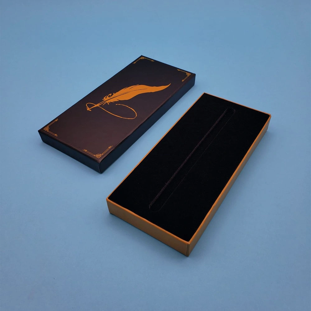 Hediyelik Kalem Kutusu Tüylü Kalem Motifli ( Lisinya )