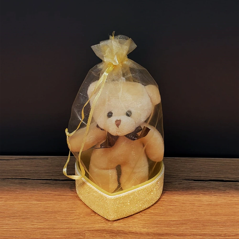 Hediyelik Kese İçinde Ayıcık ( Lisinya ) Hediyelik Kese İçinde Ayıcık ( Lisinya )