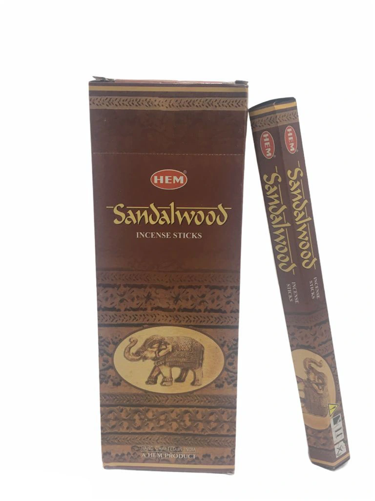 Hem Sandalwood Aromalı Çubuk Tütsü ( Lisinya )