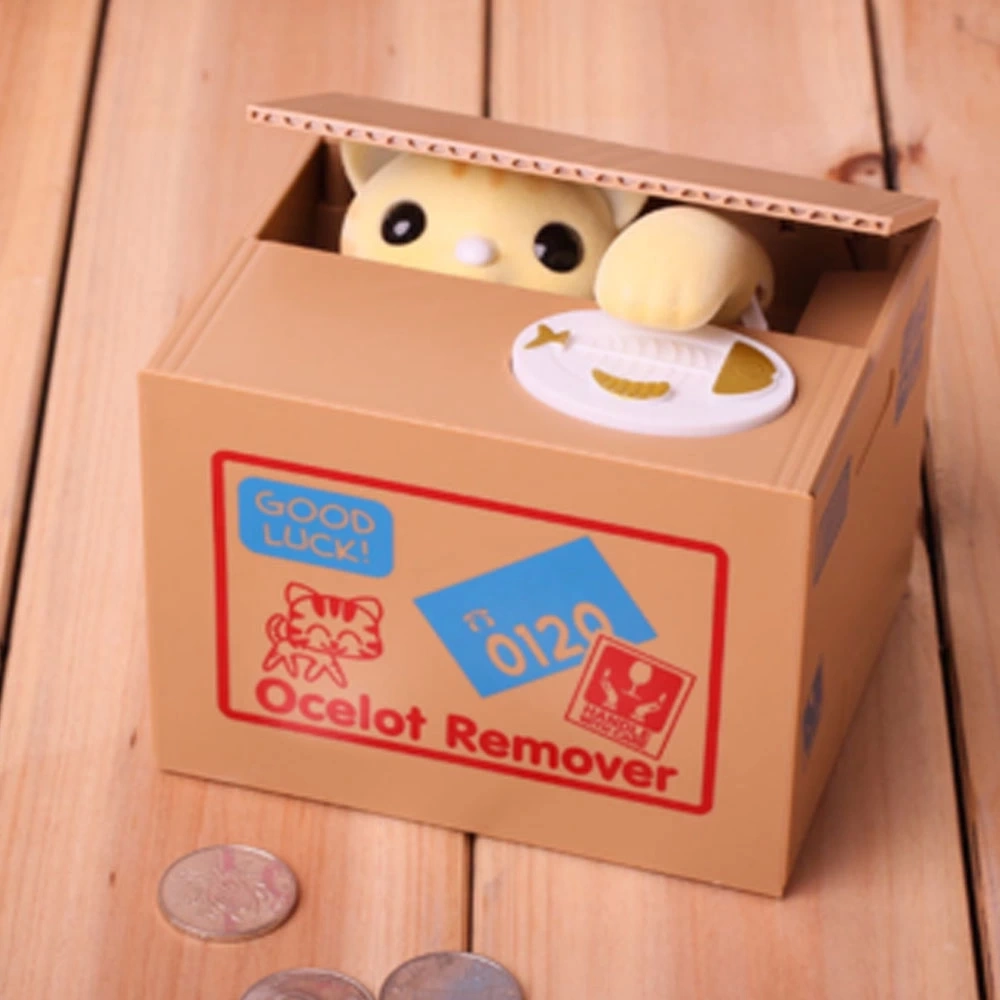 Hırsız Para Çalan Kedi Kumbara ( Lisinya ) Hırsız Para Çalan Kedi Kumbara ( Lisinya )