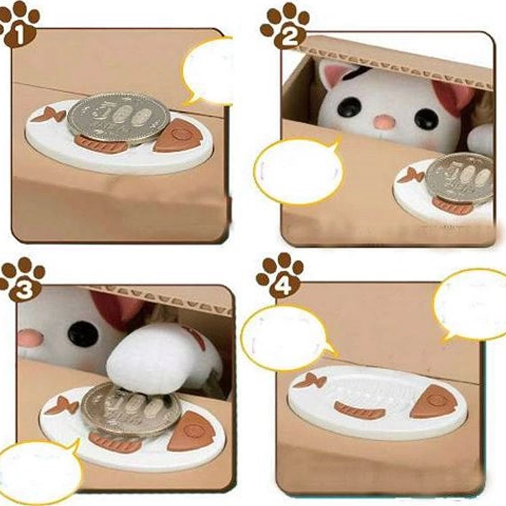 Hırsız Para Çalan Kedi Kumbara ( Lisinya )