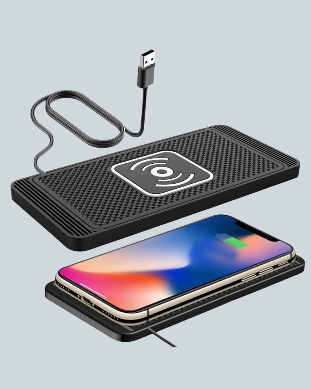 Hızlı Kablosuz Araç Şarj Cihazı – Manyetik Pad, Aşırı Isınma Korumalı ( Lisinya )