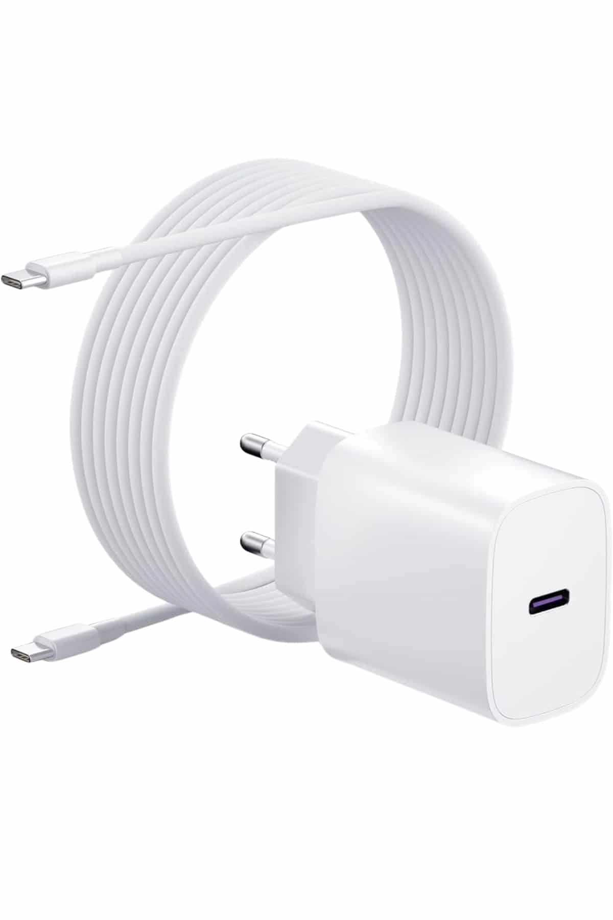 Hızlı Şarj Güç Adaptörü Şarj Aleti İos Uyumlu 15/pro/pro Max ( Lisinya )