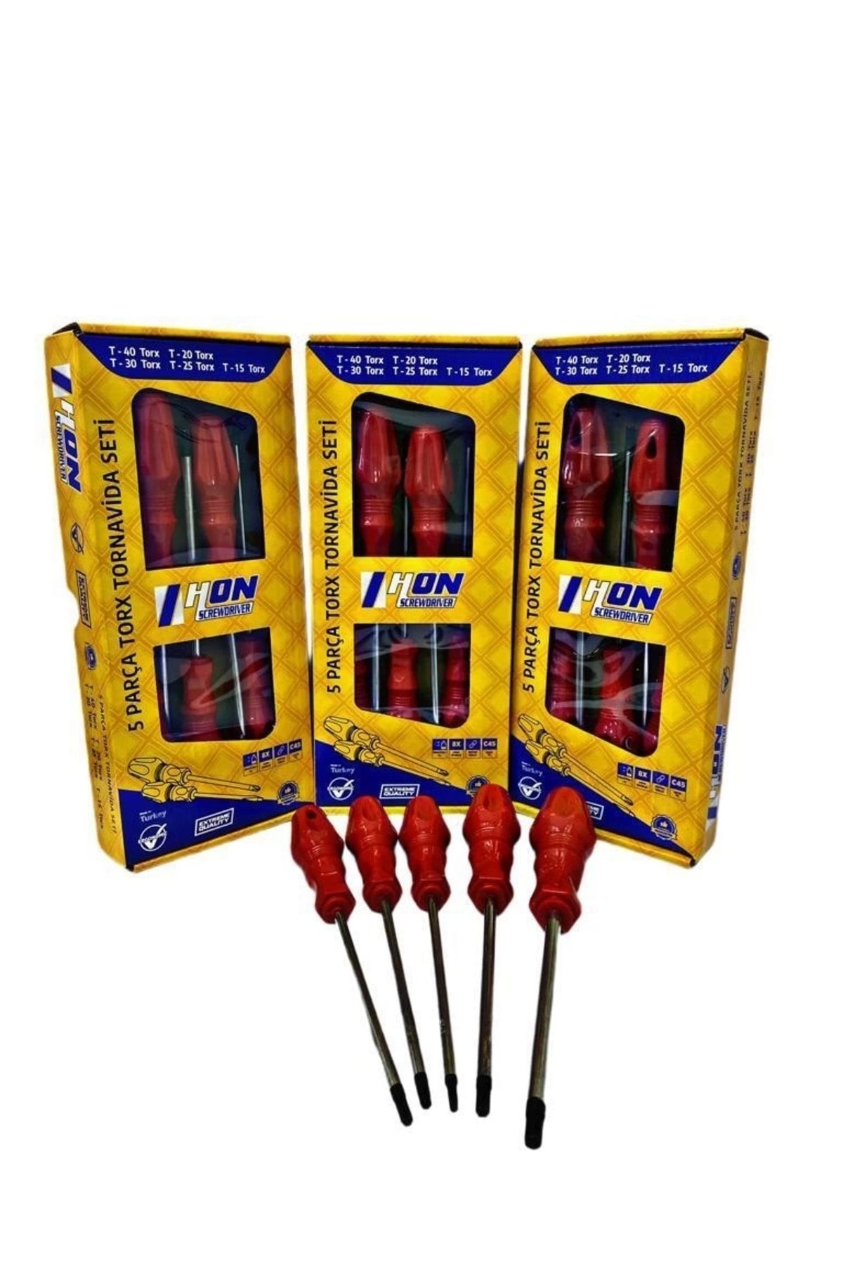 Hon 5 Parça Torx Tornavida Seti ( Lisinya )