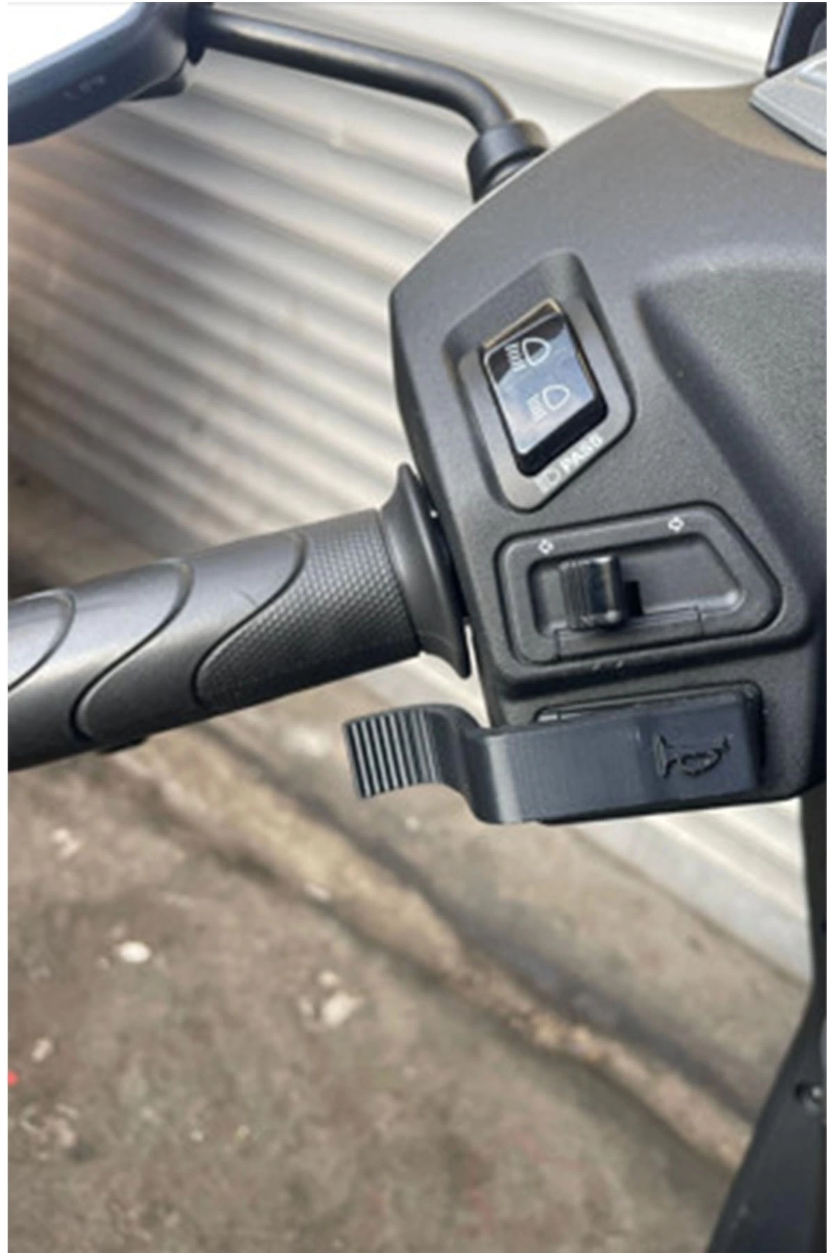 Honda Activa 125 Korna Düğmesi Uzatma Kolu - Özel 3d Tasarım ( Lisinya )