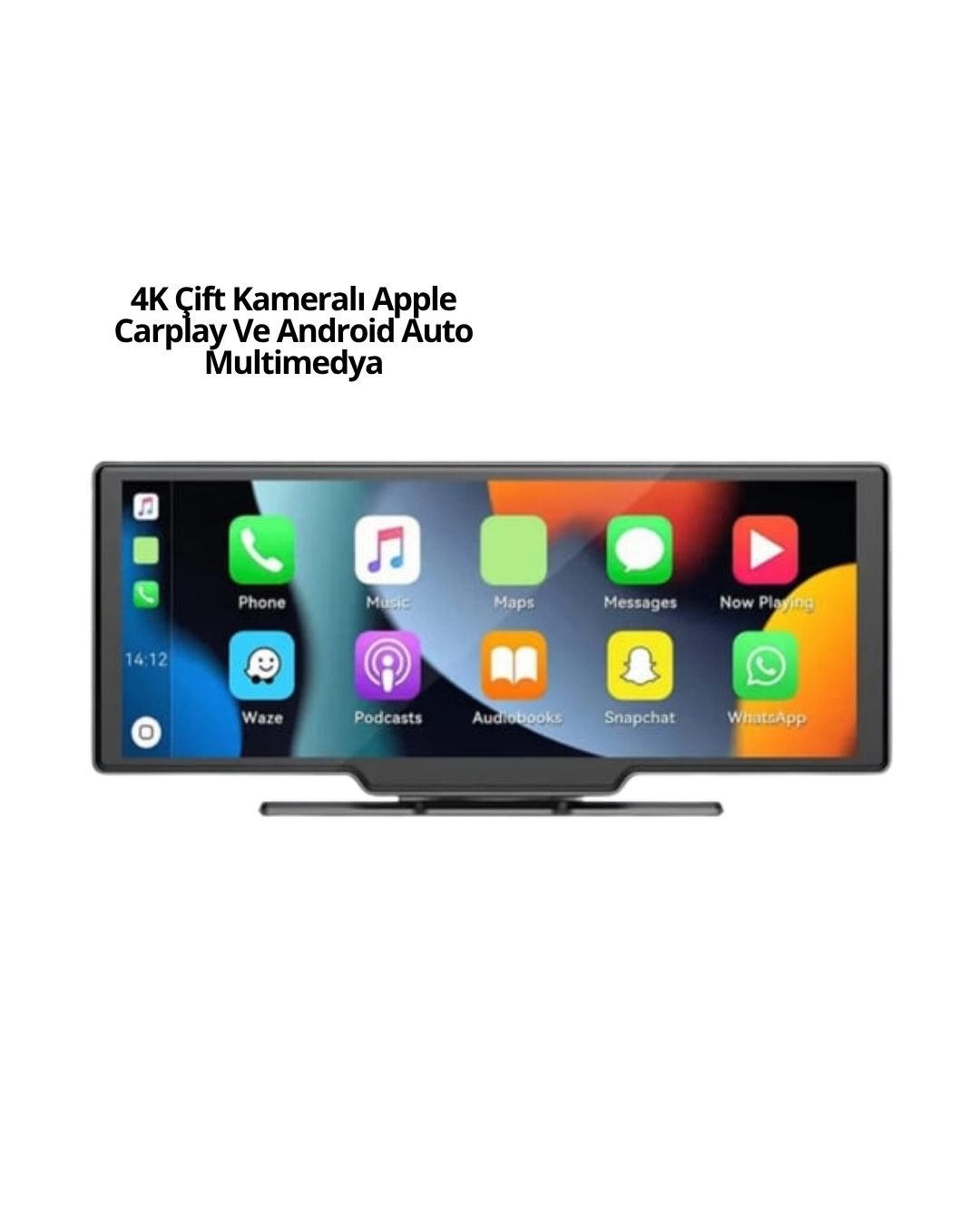 Honda Civic, Jazz, Hr-v, Cr-v, Nissan Qashqai, Micra, Juke,uyumlu Kablosuz Carplay & Android Auto Multimedya – Geri Görüş Kameralı ( Lisinya )