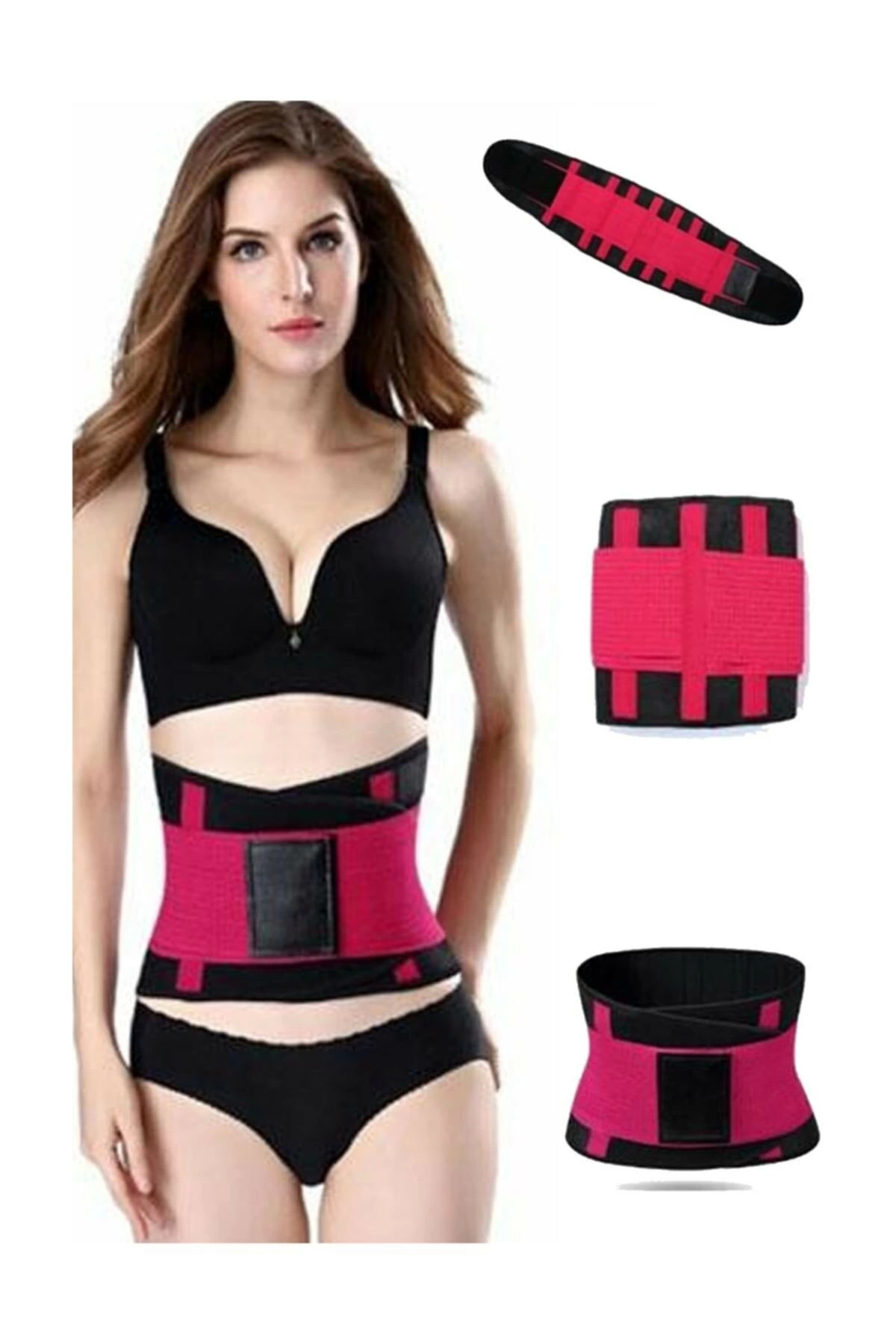 Hot Belt Termal Sauna Kemer Unisex Terletme Korsesi (pembe-siyah) ( Lisinya ) Hot Belt Termal Sauna Kemer Unisex Terletme Korsesi (pembe-siyah) ( Lisinya )